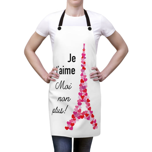 Apron Je t'aime. Moi non plus