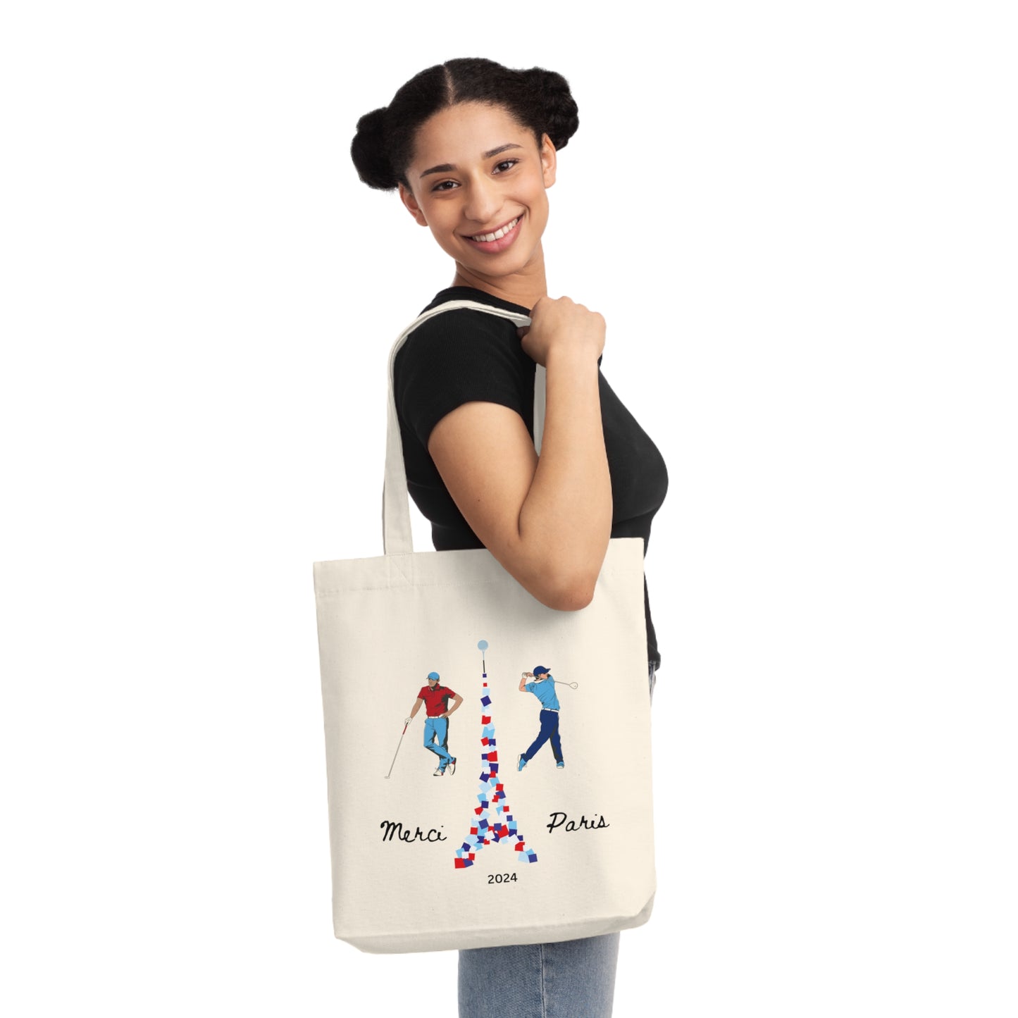 Tote Bag: Golfers in Paris - 2024