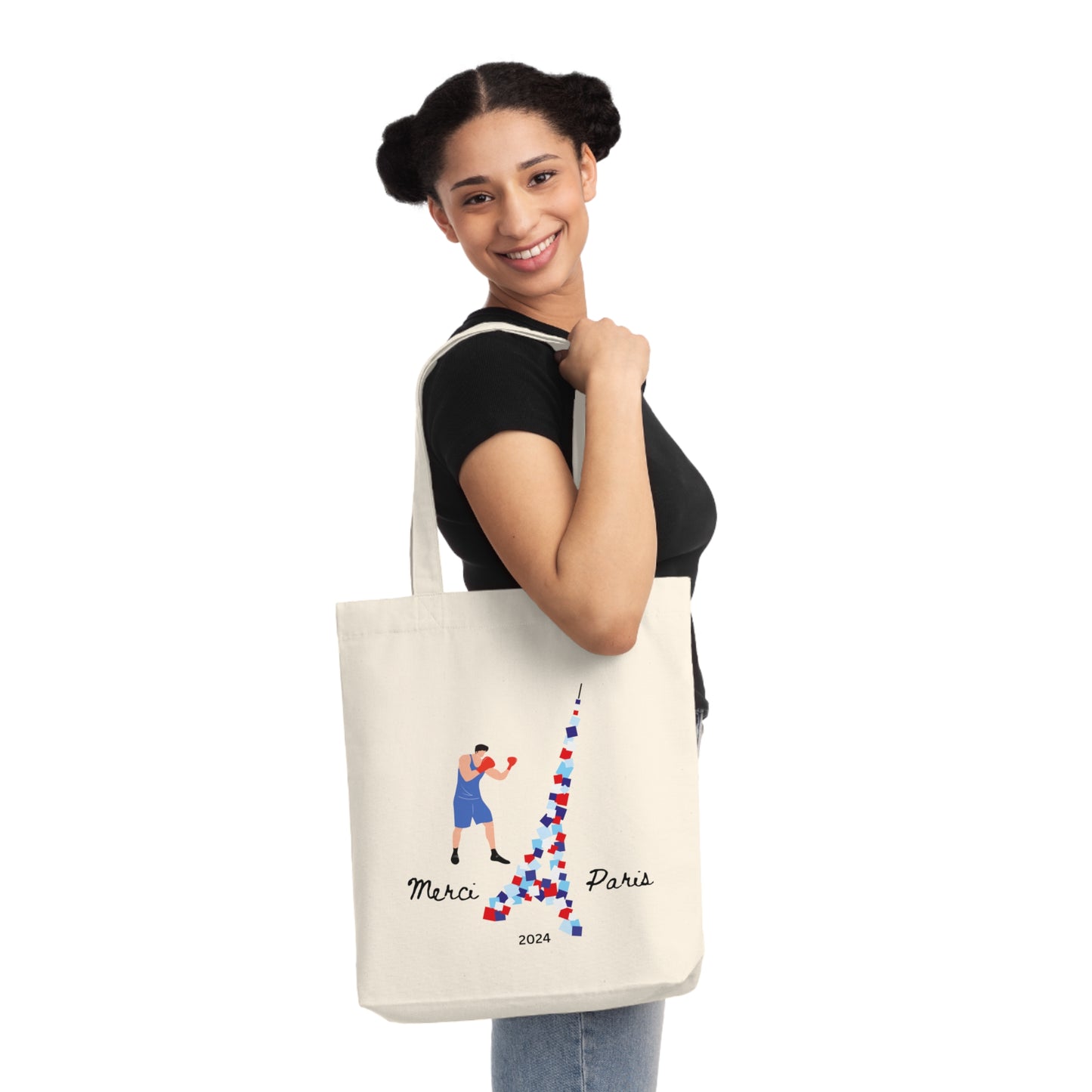 Tote Bag: Boxer in Paris - 2024