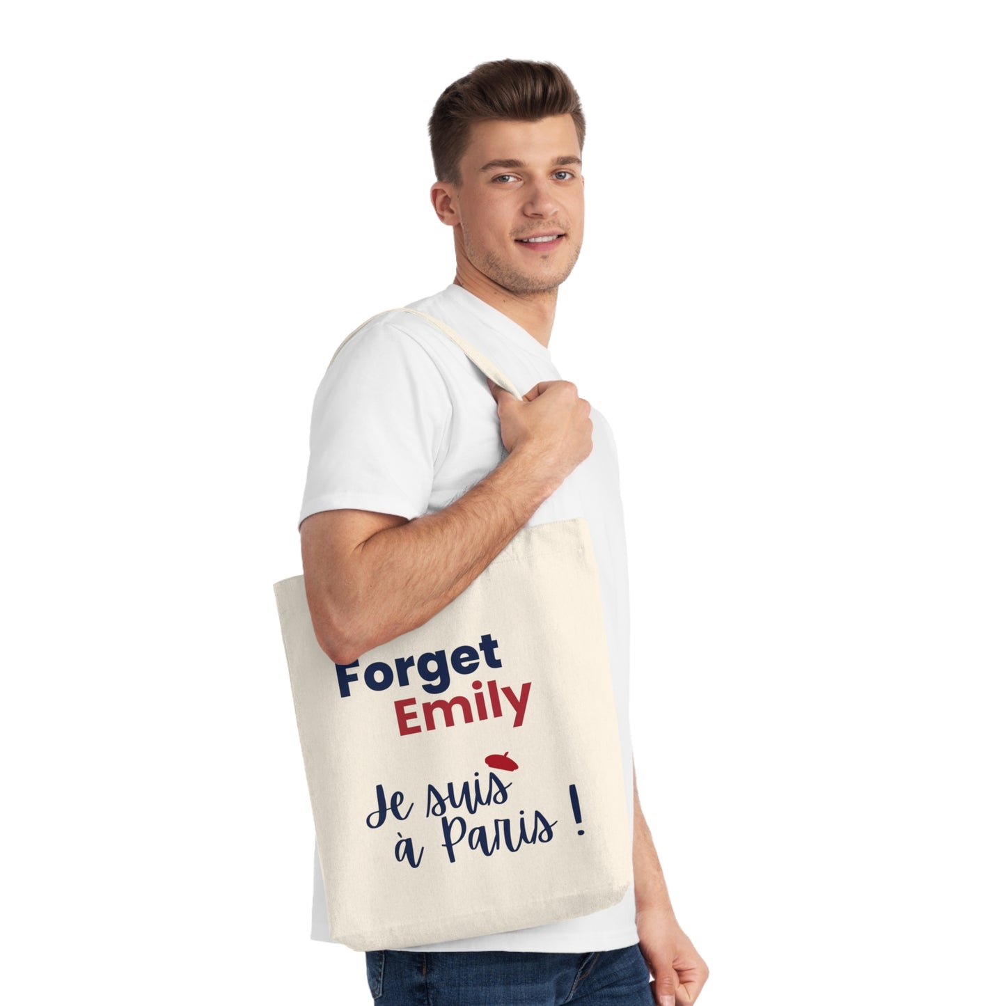 Tote Bag: FORGET Emily, je suis à Paris!
