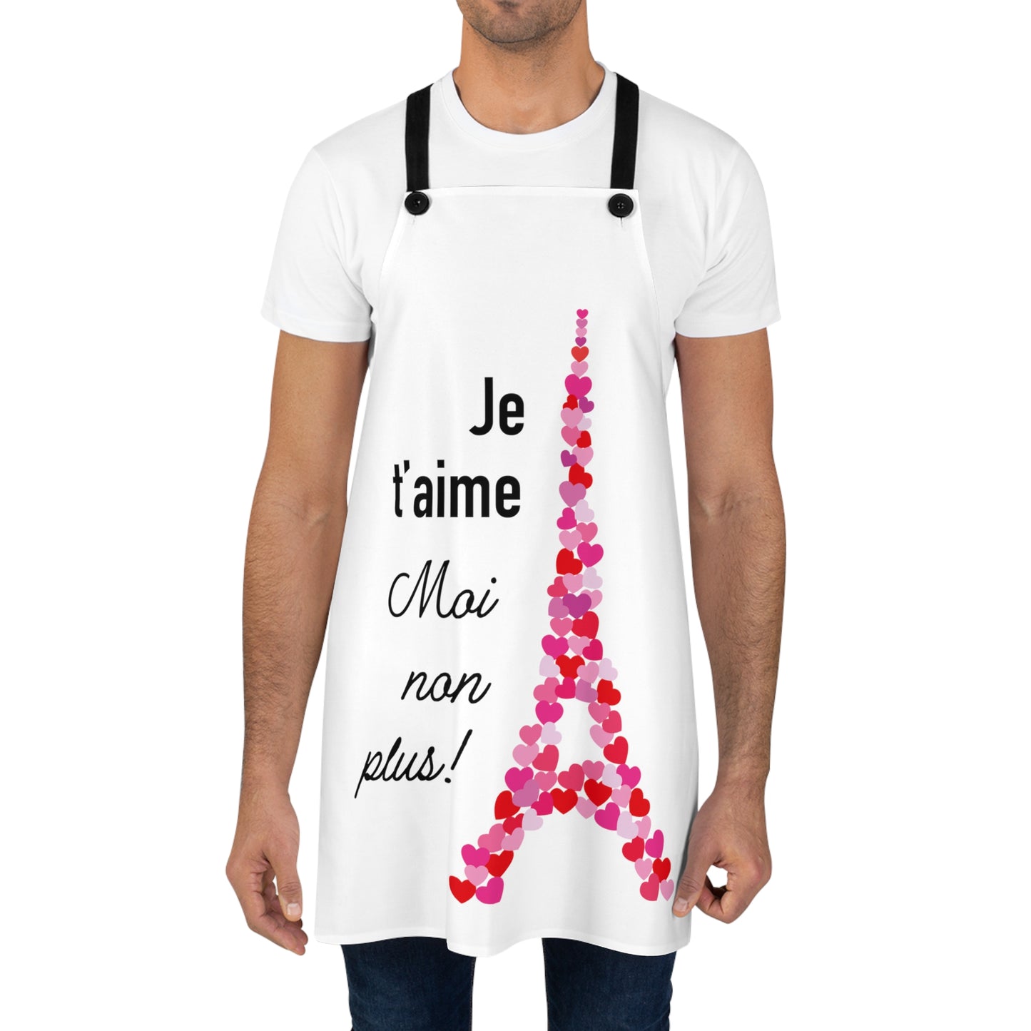 Apron Je t'aime. Moi non plus