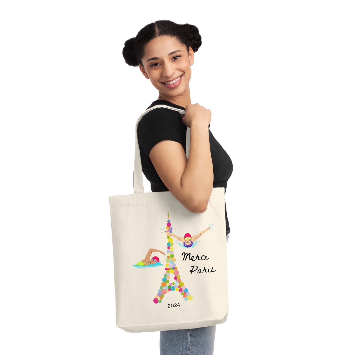 Tote Bag: Swimmers in Paris - 2024