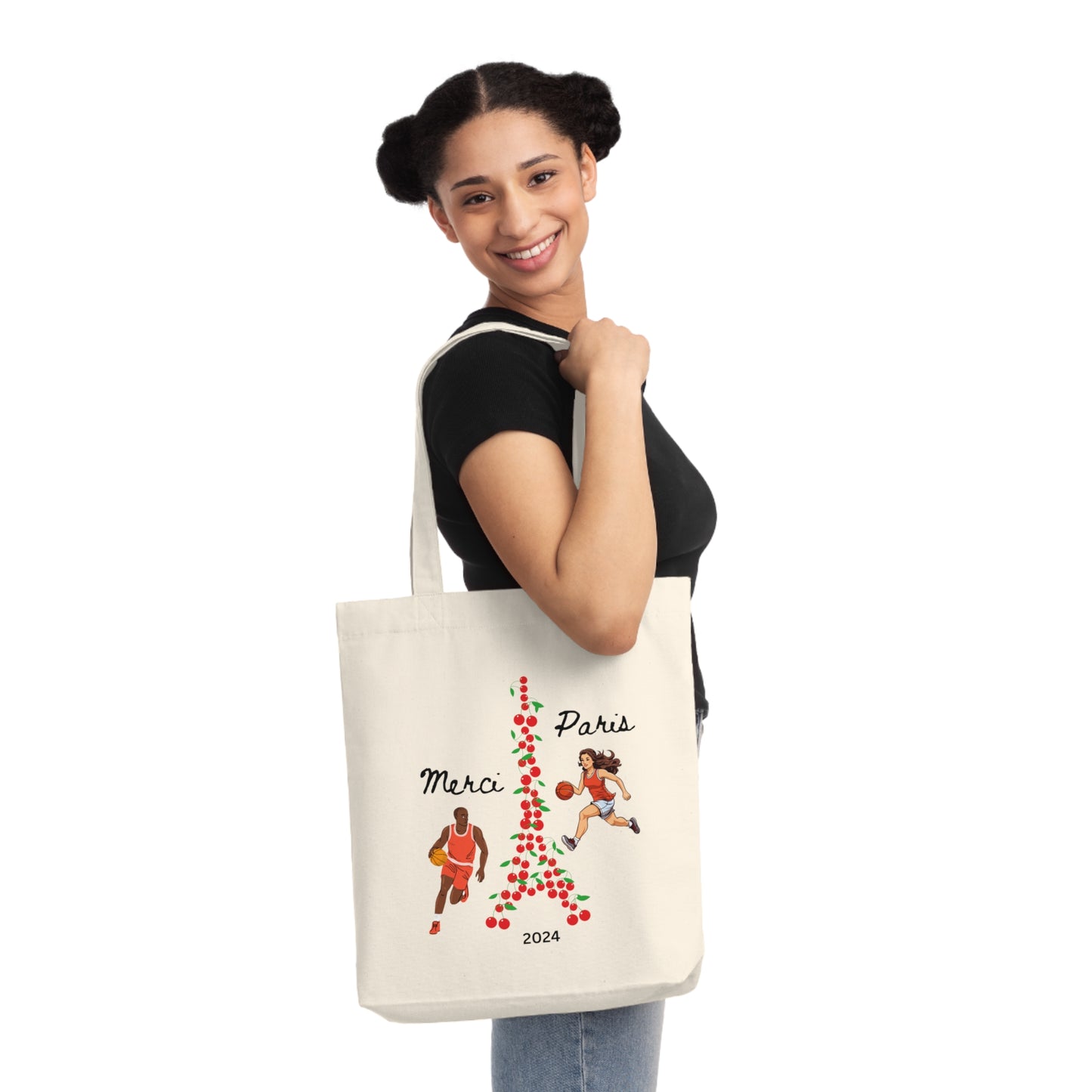 Tote Bag: Basketball in Paris - 2024