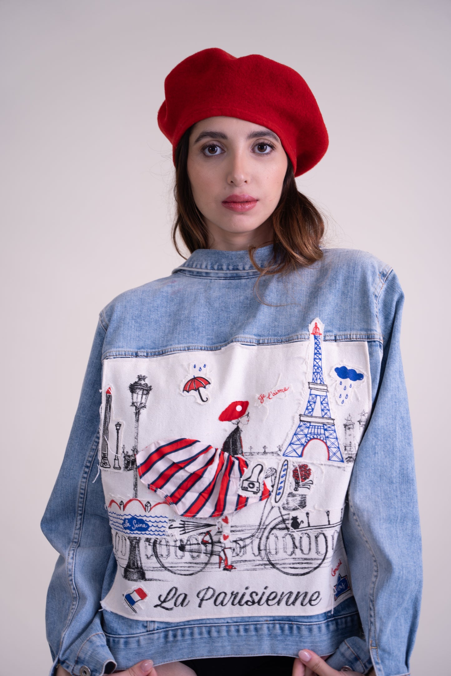 Denim Jacket with Parisian Flair – Sustainable & Stylish