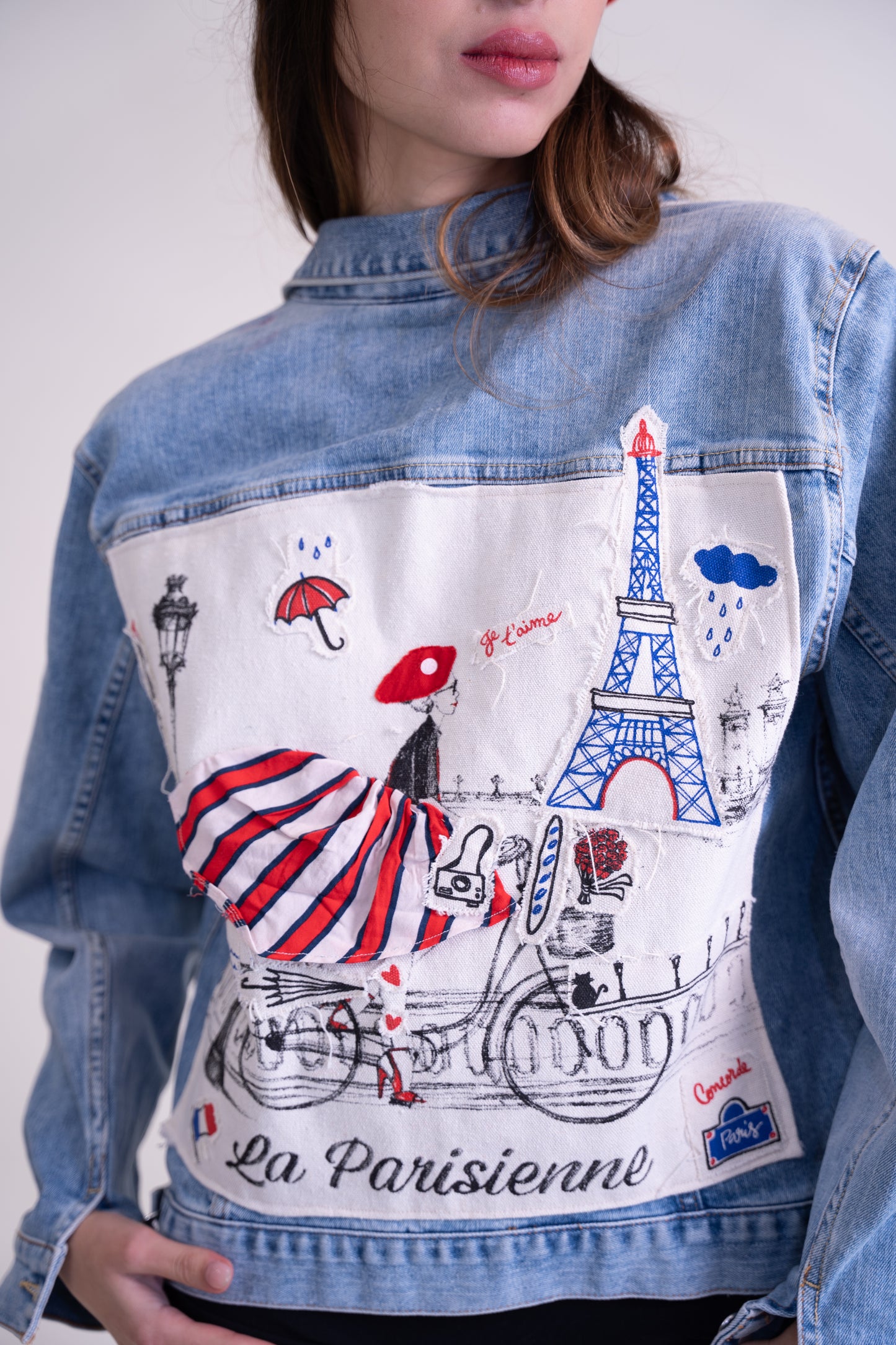 Denim Jacket with Parisian Flair – Sustainable & Stylish