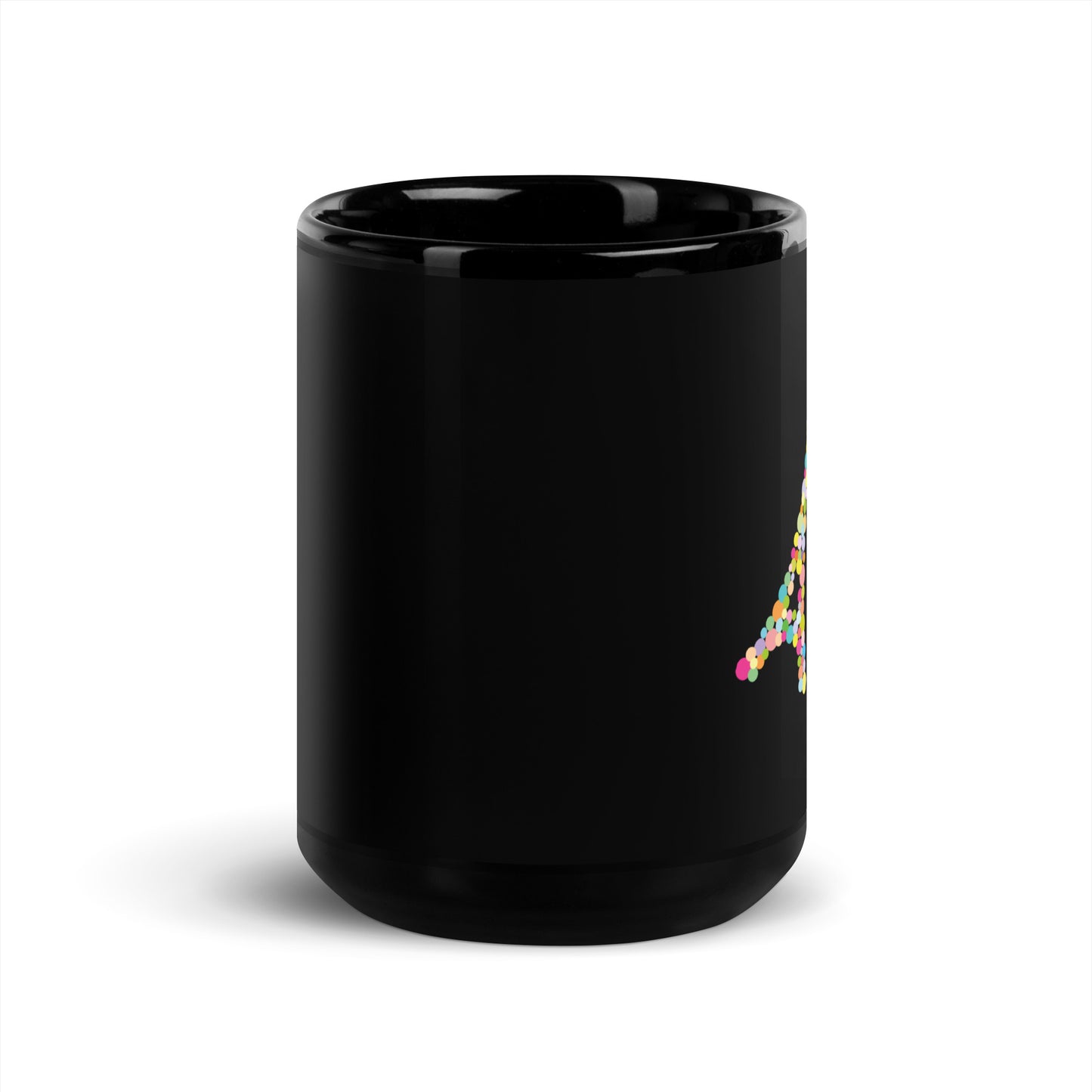 Black Glossy Mug: Paris ist eine andere Welt (Deutsch)