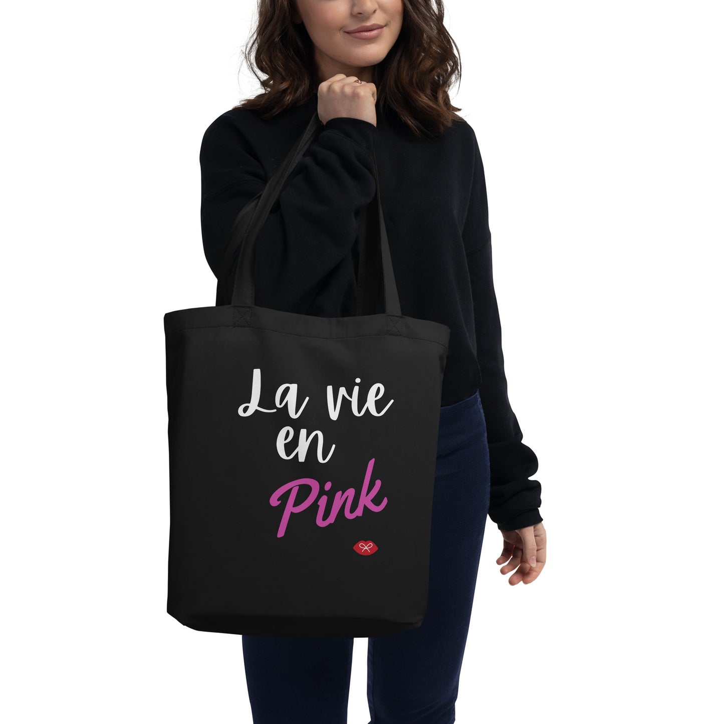Eco Tote Bag - La vie en PINK