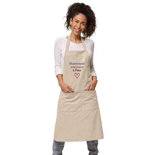 Cotton apron: mademoiselle américaine à Paris
