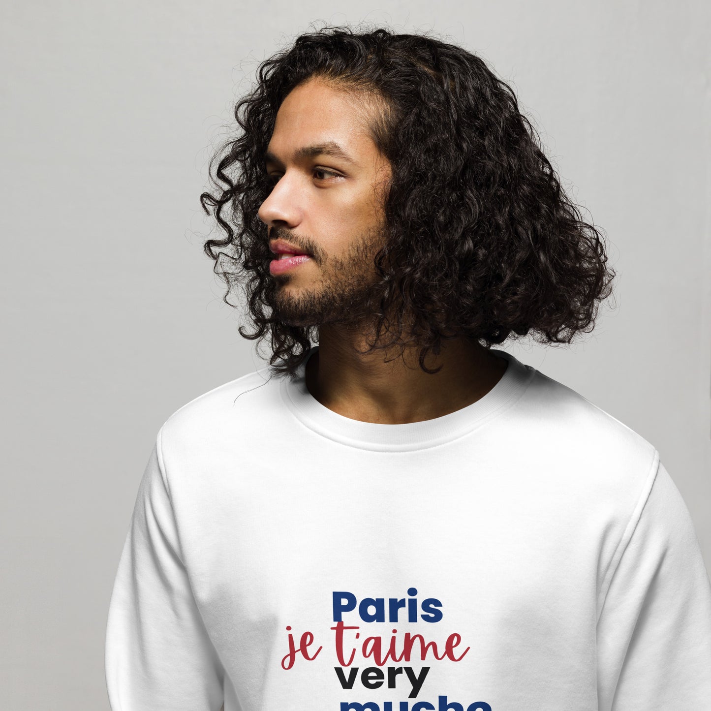 Unisex sweatshirt: Paris je t'aime very mucho