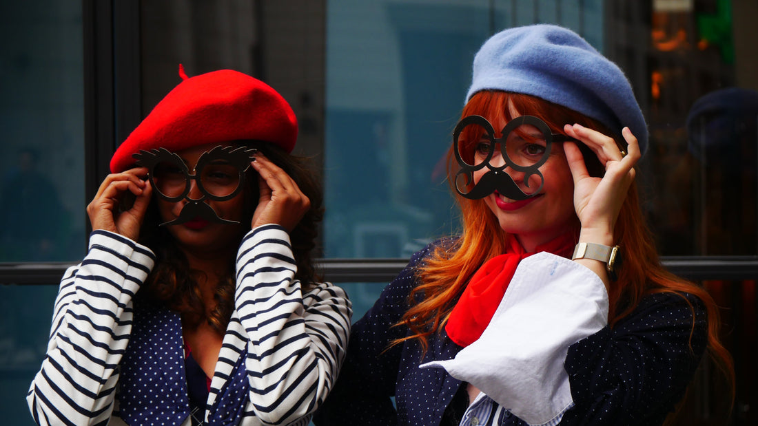What's got an upcycled collection of clothing to do with cool photoshoots in Paris?