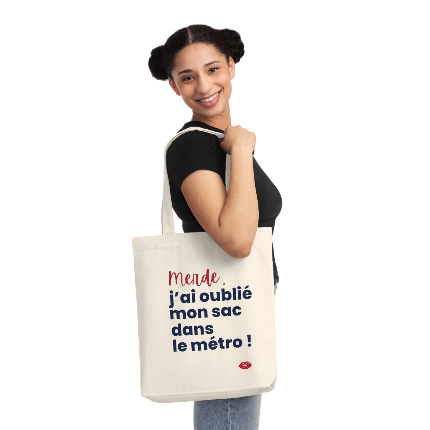 Tote Bag: Merde, j'ai oublié mon sac dans le métro!