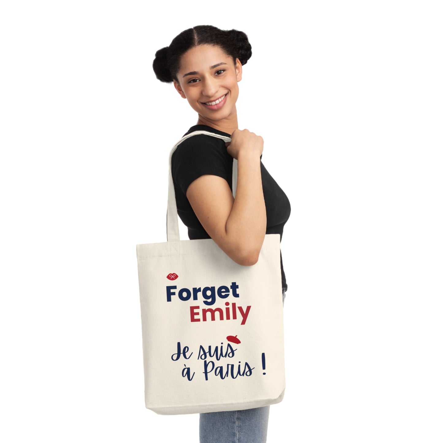Tote Bag: FORGET Emily, je suis à Paris!