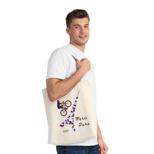 Tote Bag: Biker in Paris - 2024