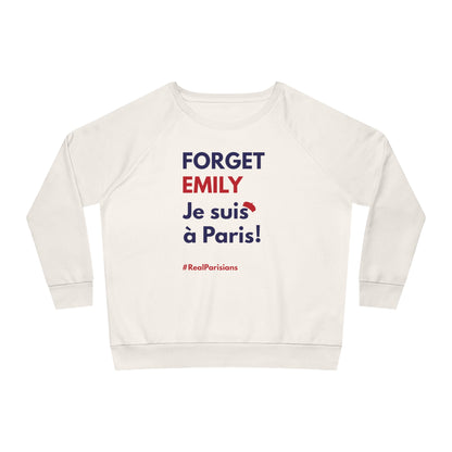Sweatshirt: Forget Emily je suis à Paris