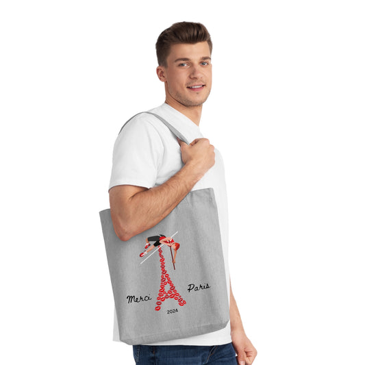 Tote Bag: Pole Vault in Paris - 2024