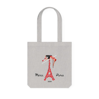 Tote Bag: Pole Vault in Paris - 2024