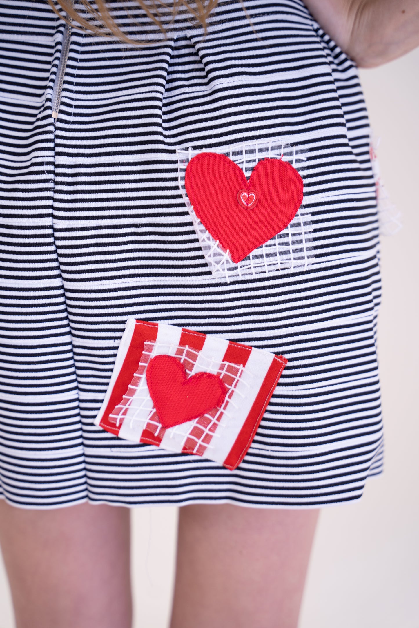 Upcycled Short Skirt – Retro & Romantic Spirit