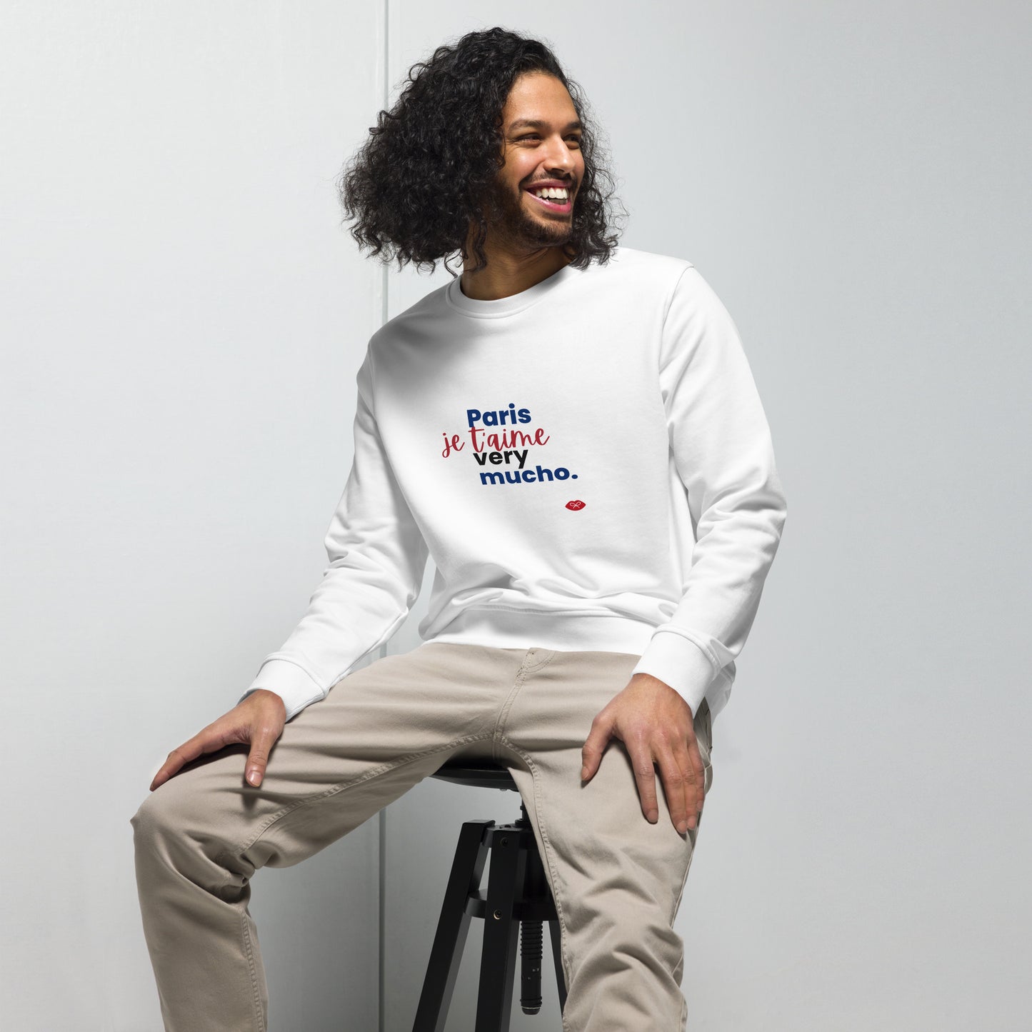 Unisex sweatshirt: Paris je t'aime very mucho
