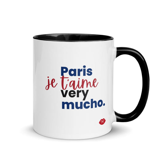 Mug: Paris, je t'aime very mucho