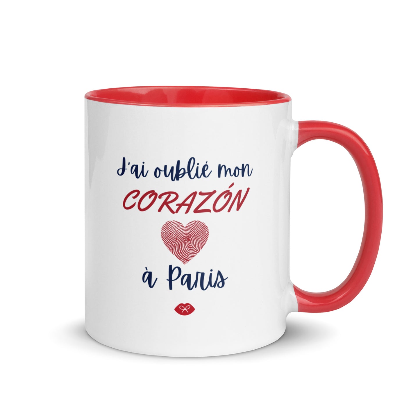 Mug; J'ai oublié mon corazon à Paris