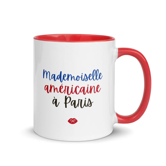 Mug: Mademoiselle américaine à Paris