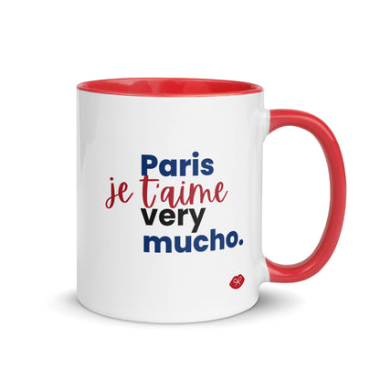 Mug: Paris, je t'aime very mucho