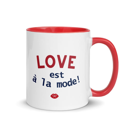 Mug: Love est à la mode!
