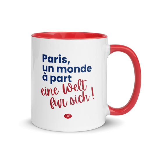 Mug: Paris un monde apart, eine Welt für Sich (Deutsch)