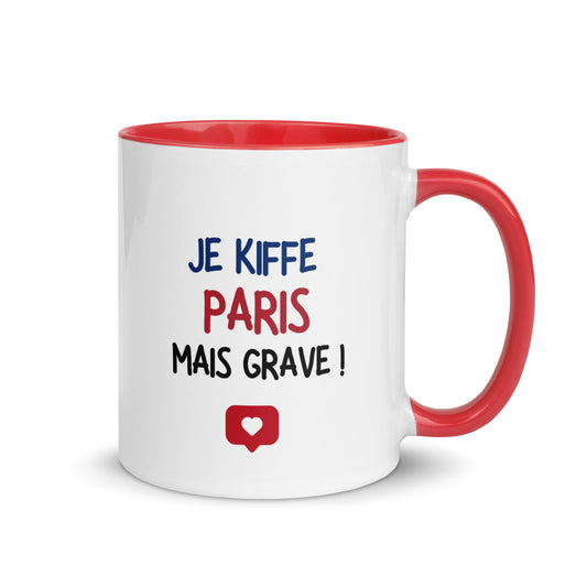 Mug: Je kiffe Paris mais grave!