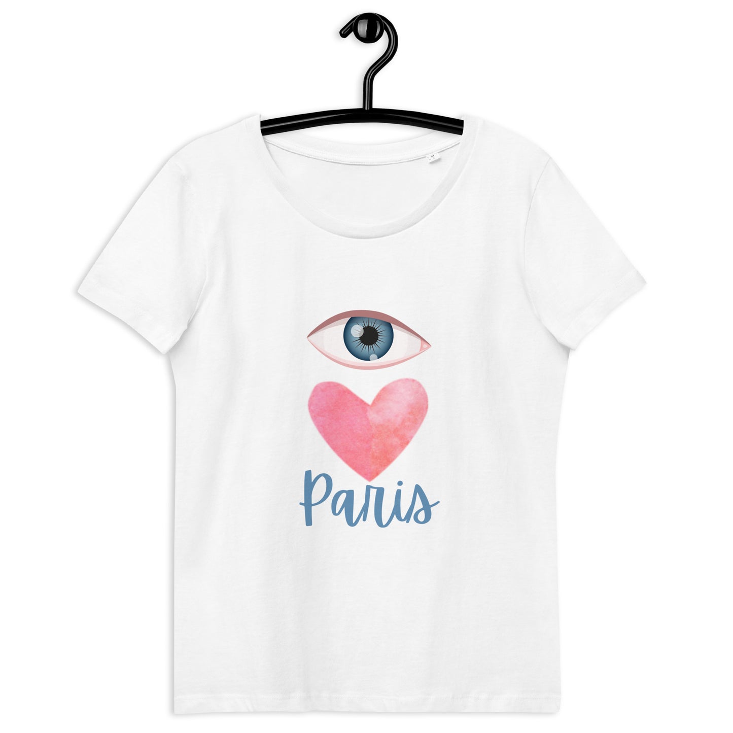 Women's eco tee: Eye Love Paris!