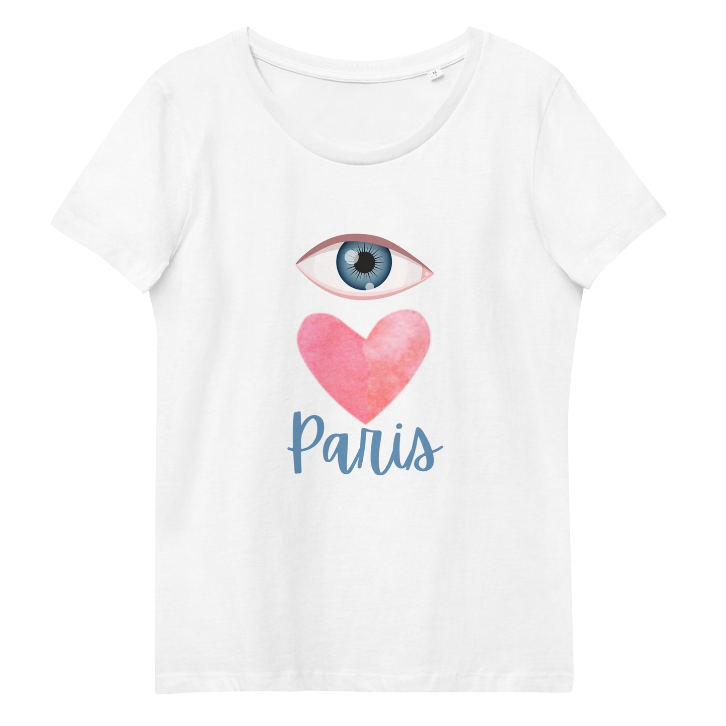 Women's eco tee: Eye Love Paris!