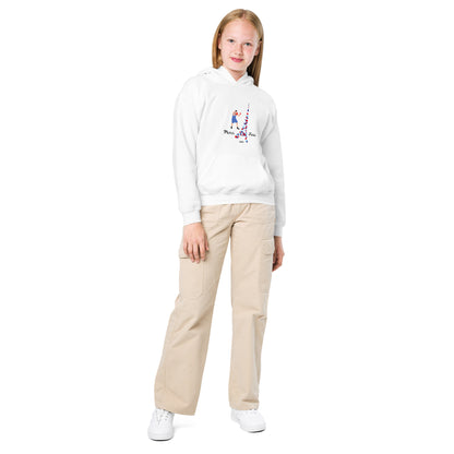Youth heavy blend hoodie: Boxer in Paris - 2024 Collection