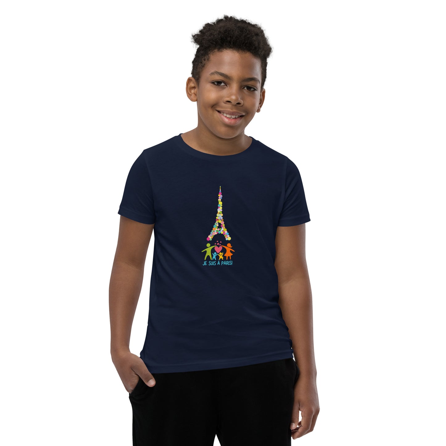 Youth T-Shirt: Je suis à Paris!